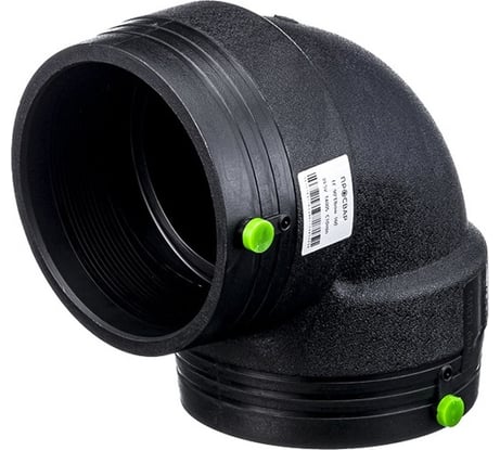 Отвод электросварной ПРОСВАР 160 мм, 90 градусов, ПЭ 100, SDR 11 отвод160