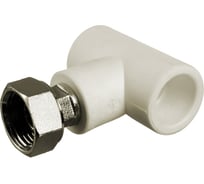 Тройник КРОСС PPRC с накидной гайкой, 20х1/2" 60205