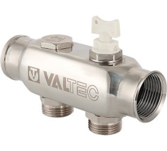 Коллектор из нержавеющей стали VALTEC 50 мм, 1х10 выходов, 3/4 Евроконус VTc.505.SS.060510 1