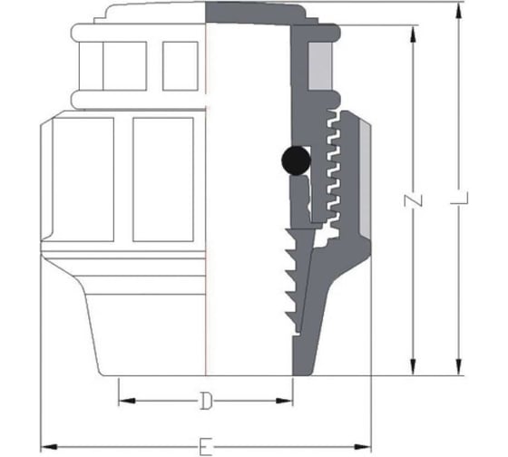Заглушка AV Engineering ПЭ 40 AVE1324000