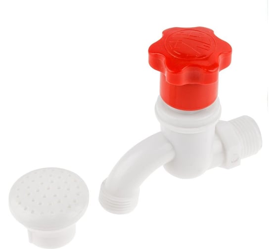 Кран пластиковый водоразборный AV Engineering 1/2" нар. AVZAP-P15