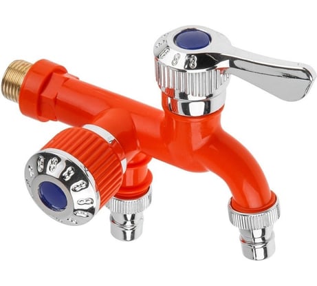 Кран пластиковый садовый AV Engineering 1/2" нар. AVZAP-P18