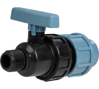 Кран шаровой AV Engineering ПЭ 25x3/4" нар. AVE1332534M