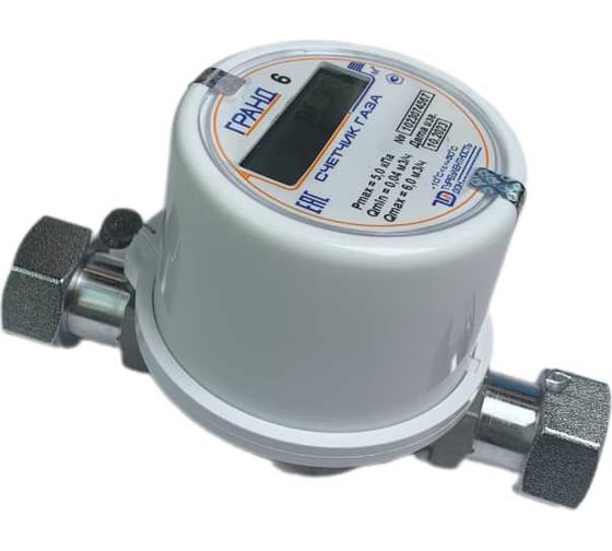 Счетчик газа Гранд 6 Б/К G3/4" РОССИЯ grand6 НФ-00052396