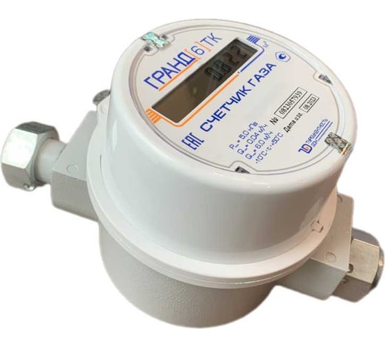 Счетчик газа ГРАНД 6 ТК G3/4" РОССИЯ grand6-TK-G3/4 НФ-00054308