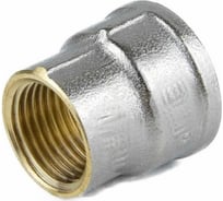 Муфта Aquasfera латунная, переходная, Ду32х20, м/м., никель 9019-05 027-8950
