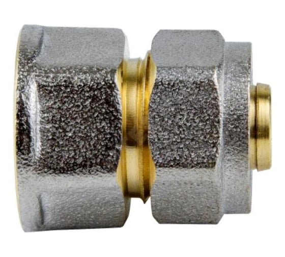 Муфта Aquasfera МП обжимная, латунь, Дн16х1/2 ВР 7002-01 027-8714
