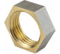 Контргайка Aquasfera латунь, Ду20 ВР, никель 9020-02 027-8953