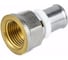 Муфта Aquasfera МП прессовая, латунь, Дн16х3/4 ВР 8002-02 027-8789 1