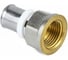 Муфта Aquasfera МП прессовая, латунь, Дн16х3/4 ВР 8002-02 027-8789 2