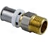 Муфта Aquasfera МП прессовая, латунь, Дн16х1/2 НР 8001-01 027-8796 1