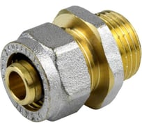 Муфта Aquasfera МП обжимная, латунь, Дн20х1/2 НР 7001-03 027-8723