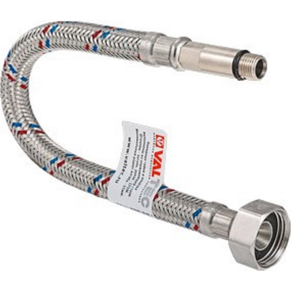 Подводка для воды (М10х35 мм; G1/2; 1.5 м; гайка-штуцер) Valtec VTf.004 ...