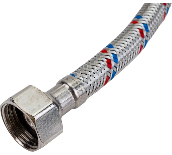 Подводка для воды (М10х35 мм; G1/2; 0.5 м; гайка-штуцер) Valtec VTf.004.IS.0435050