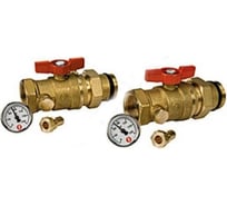Комплект кранов Giacomini 3-ходовой, Ду 25, Ру 35, G1, 2 шт. R259SY067 022-1787