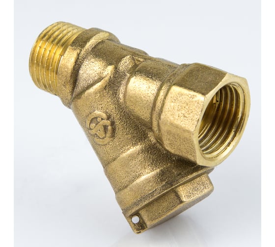Фильтр Aquasfera Y-образный, латунь 4002 Ду15 Ру20 ВР/НР 100C сл проб 4002-01 036-0551