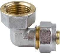 Угольник Aquasfera МП обжимной, латунь, Дн16х3/4х90 гр ВР 7007-02 027-8742
