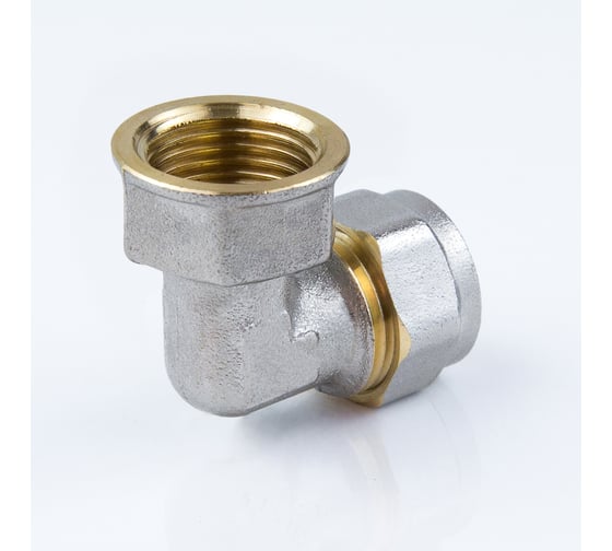Угольник Aquasfera МП обжимной, латунь Дн16х1/2х90 гр ВР 7007-01 027-8741