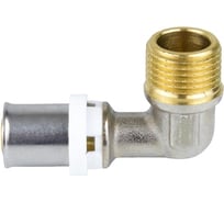 Угольник Aquasfera МП пресс латунь Дн16х3/4х90гр НР 8006-02 027-8826
