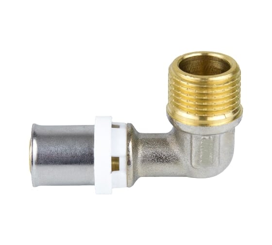 Угольник Aquasfera МП пресс латунь Дн16х3/4х90гр НР 8006-02 027-8826 1