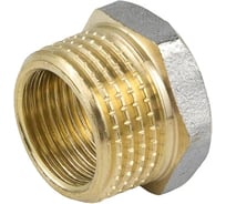 Футорка Aquasfera латунь никелированная Ду40х20 НР/ВР 9024-08 127-2415