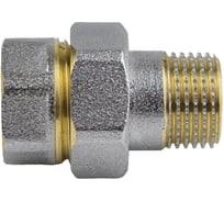 Соединитель Aquasfera латунь никелированная, американка Ду25 ВР/НР 9013-03 027-8917