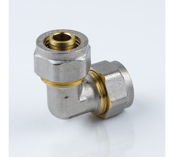 Угольник Aquasfera МП обжимной, латунь Дн16х90гр 7005-01 027-8737