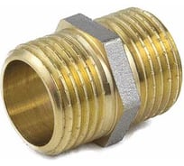 Ниппель Aquasfera латунь никелированная Ду15 НР 9022-01 027-8964