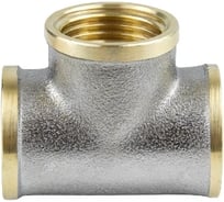 Тройник Aquasfera латунь никелированная Ду25 ВР/ВР 9007-03 027-8891