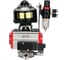 Шаровой кран DN.ru RP.SS316.200.MM L-тип Ду10 Ру63 пневмопривод, пневмораспред, БКВ, БПВ D150-00491 2