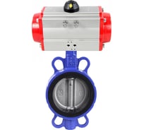 Затвор DN.ru GGG50-316L-NBR Ду50 Ру16 с пневмоприводом D050-14822