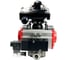 Шаровой кран DN.ru RP.SS316.200.MM.025 ISO L-тип Ду25 Ру63 привод, пневмораспр, БКВ D160-08530 2