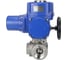 Кран DN.ru RP.SS316.200.MM.025 ISO L-тип Ду25 Ру63 электропривод QT-W(M)-005 380В D160-16437 4