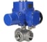 Кран DN.ru RP.SS316.200.MM.025 ISO L-тип Ду25 Ру63 электропривод QT-W(M)-005 380В D160-16437 5