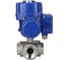 Кран DN.ru RP.SS316.200.MM.025 ISO L-тип Ду25 Ру63 электропривод QT-W(M)-005 380В D160-16437 6