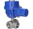 Кран DN.ru RP.SS316.200.MM.025 ISO L-тип Ду25 Ру63 электропривод QT-W(M)-005 380В D160-16437 7