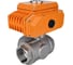 Шаровой кран DN.ru RP.SS316.200.MM.025-ISO T-тип Ду25 Ру63 электропривод ST-005 220В D160-08040 1