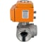 Шаровой кран DN.ru RP.SS316.200.MM.025-ISO T-тип Ду25 Ру63 электропривод ST-005 220В D160-08040 4
