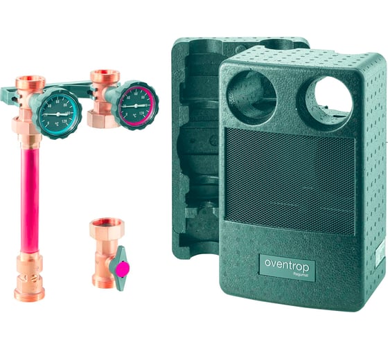 Насосная группа Oventrop Regumat S-180 прямая, DN-25, 1 1/2", без насоса 1357020 1