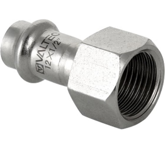 Соединитель из нержавеющей стали VALTEC с внутренней резьбой, 18х1/2 VTi.902.I.001804 1