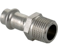 Соединитель из нержавеющей стали VALTEC с наружной резьбой, 12х1/2 VTi.901.I.001204