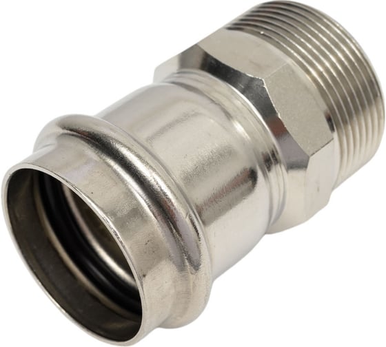 Соединитель из нержавеющей стали VALTEC с наружной резьбой, 42х1 1/2 VTi.901.I.004208