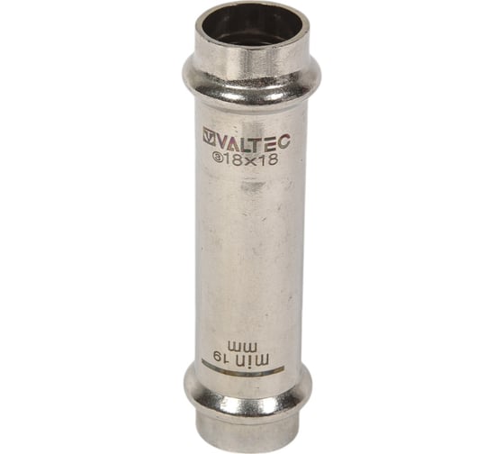 Надвижная муфта из нержавеющей стали VALTEC 18х18 VTi.904.I.001818