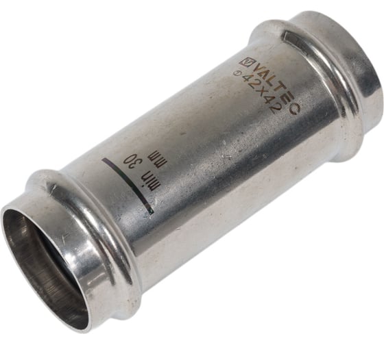 Надвижная муфта из нержавеющей стали VALTEC 42х42 VTi.904.I.004242 1