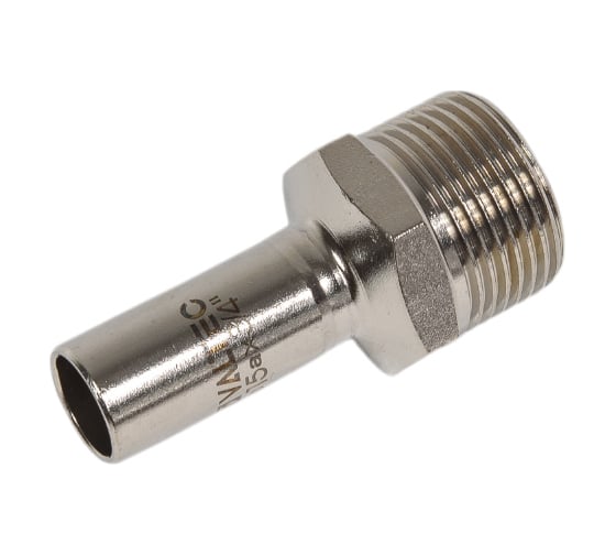 Резьбовая вставка из нержавеющей стали VALTEC с наружной резьбой, 15х3/4 VTi.906.I.001505 1