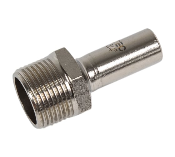 Резьбовая вставка из нержавеющей стали VALTEC с наружной резьбой, 15х3/4 VTi.906.I.001505