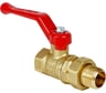 Шаровой кран Valfex N/P59 БИРКА для ВОДЫ 1/2" ВР/НР ручка-рычаг, американка латунный 11Б27фт1М (56/14) VF.225.LR1.012.N/P59.Bir