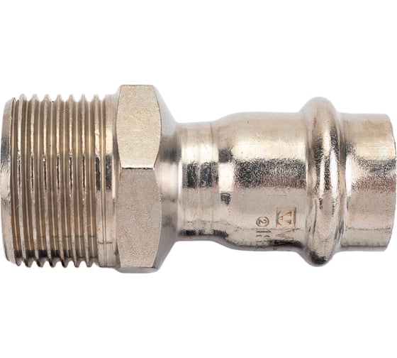 Соединитель из нержавеющей стали VALTEC с наружной резьбой, 18х3/4 VTi.901.I.001805