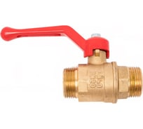 Шаровой кран Valfex N/P59 БИРКА для воды 3/4" НР/НР ручка-рычаг, латунный 11Б27фт1М (56/14) VF.220.LR1.034.N/P59.Bir