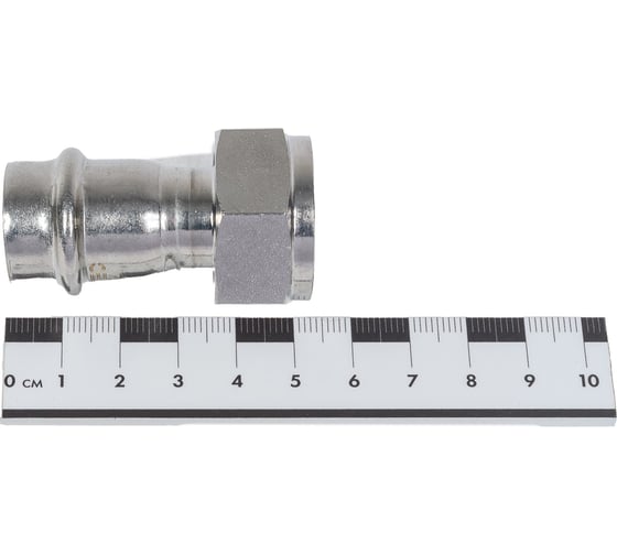 Соединитель из нержавеющей стали VALTEC с накидной гайкой, 18х3/4 VTi.908.I.001805